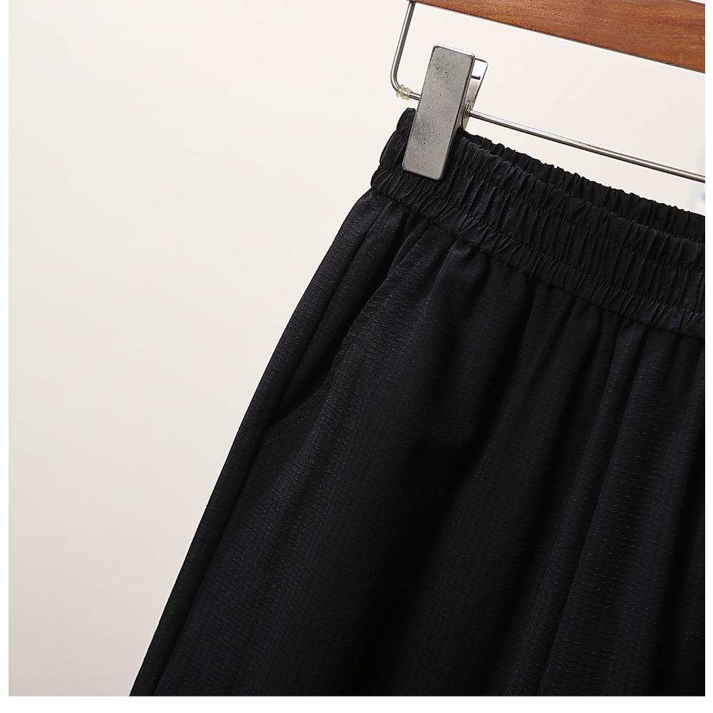 DIMANAF Plus Size Pants Women Spring Summer Solid Lace High Waist Casual Harem Pants Loose Wide Leg Pants 5XL