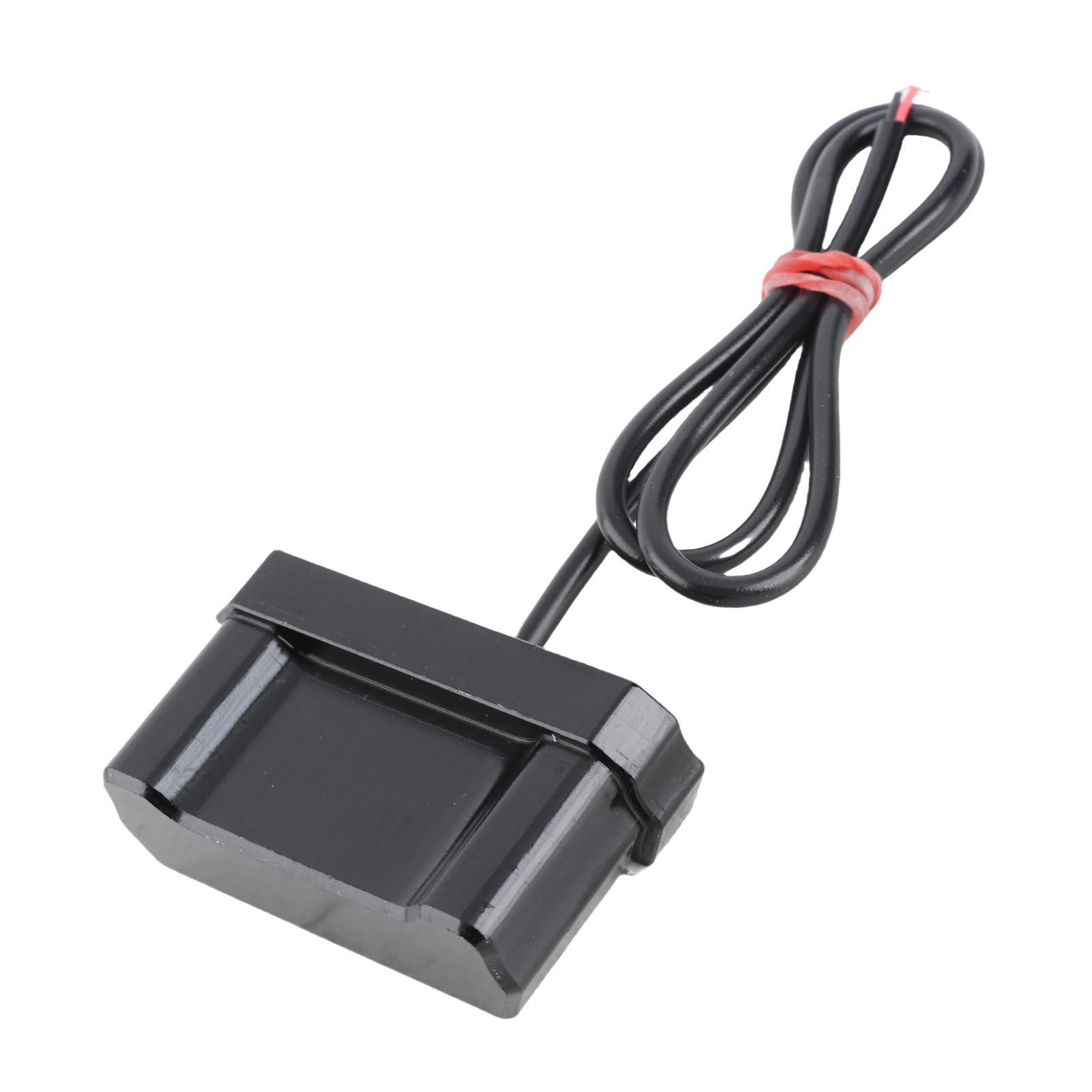 

Универсальный светодиодный задний фонарь номерного знака мотоцикла для всех моделей мотоциклов (черный) чёрный