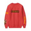 Men's Icrimax Print Hoodies Round Neck Hooded Sweatshirts Man Pullover Male Top Streetwear Outdoor Tracksuit