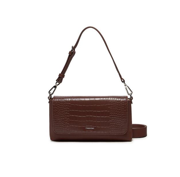 

Сумка Calvin Klein Calvin Klein Ck Must Shoulder Bag_Croco K60K612111 коричневый