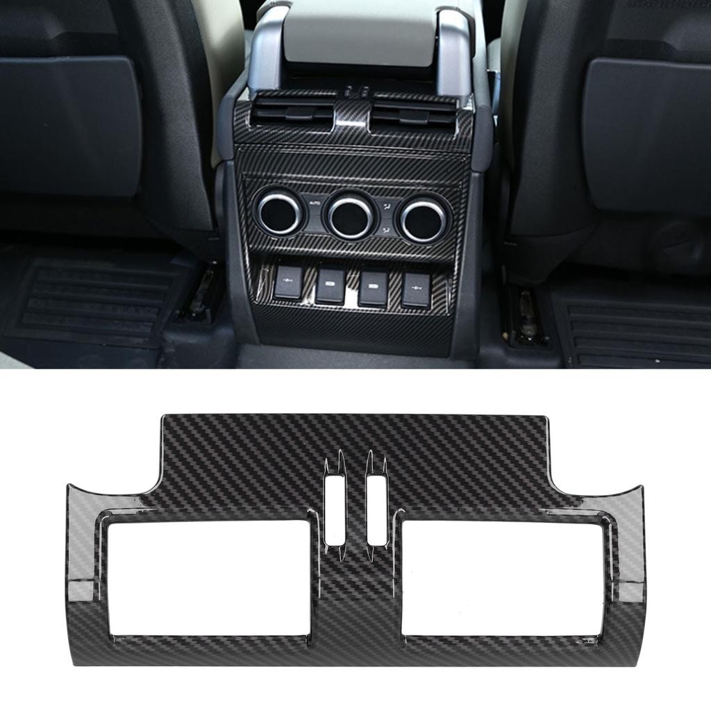 Rear Vent Outlet Trim Frame Interior Decoration Fit for 2020-2021