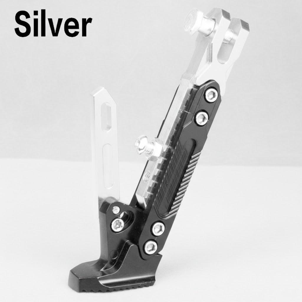 Adjustable Foot Side Support Kickstand for Electric Motorbike Parking Side Stand Heavy Duty Motorcycle Accessories