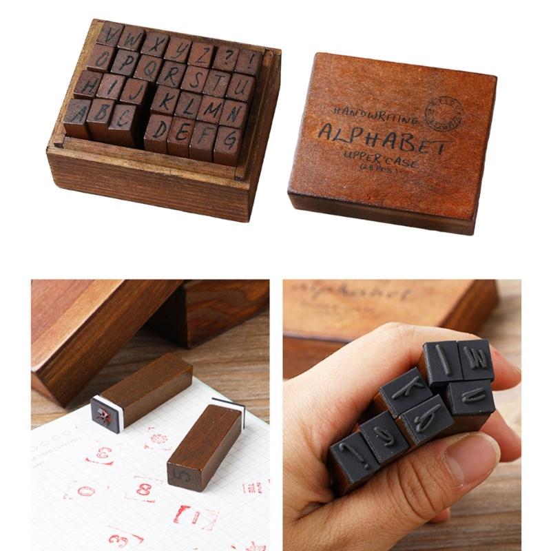 Decorative Wooden Rubber Stamp for Scrapbooking Diary Card Making Gift Wrap