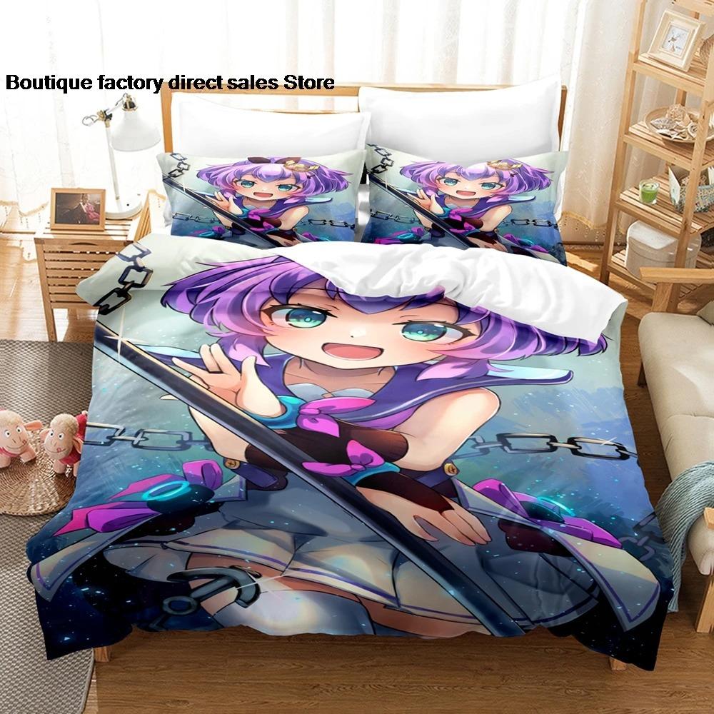Azur Lane Anime Bedding Set Single Twin Full Queen King Size Duvet Cover Bed Sheet Set 2-3PCS