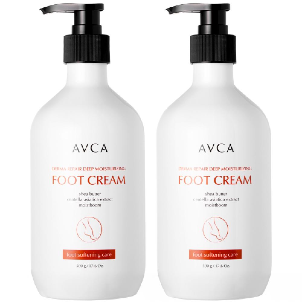 Avca Derma Repair Увлажняющий крем для ног 500 мл 2 шт. NONE