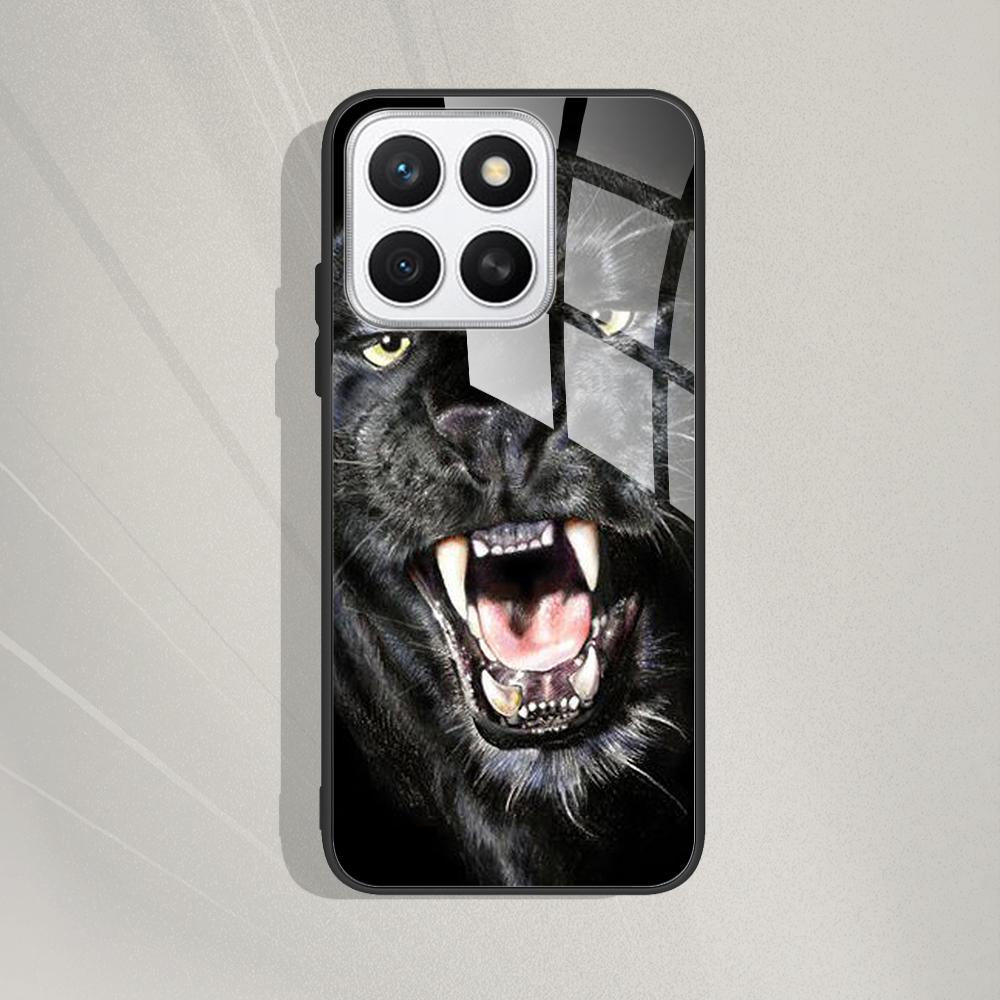 For Honor X8c Case Cover Tempered Glass Case Hard Coque Bumper Case For Honor X8C HonorX8c X 8 C Fundas Protect Cartoon Cover