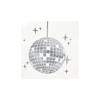 Disco Party Tableware Disposable Set, Plates, Paper CupsBirthday Theme Party Decoration Banner Pull Flag Cake Flag Balloon- Set