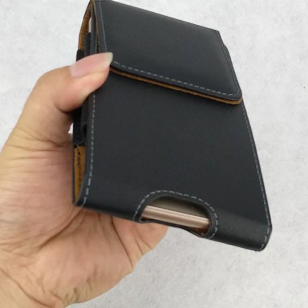 1Pcs Leather Phone Case Waist Bag Holster Cover Phone Belt Clip New Phone Waist Pack  For Smartphone