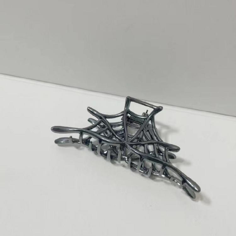Stylish Hair Clip Fashion Hair Accessory Trendy Spiders Web Shape Headwear Easy to Use for Adding Charm to Any Outfit