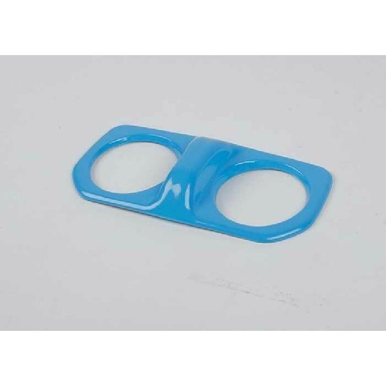 For Jeep Wrangler JL 18-2024 Light Blue Rear AC Air Outlet Vent Cover Trim 1PC