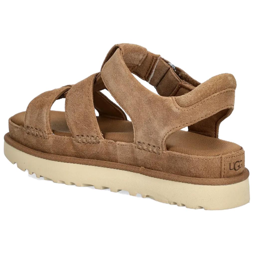 UGG Goldenstar Suede Comfortable Versatile Roman Sandals Women sandals Brown 1137890-CHE