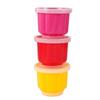 4pcs Reusable Gelatin Ice Cream Mold with Stackable Lids Baking Tools  for Home Kitchen