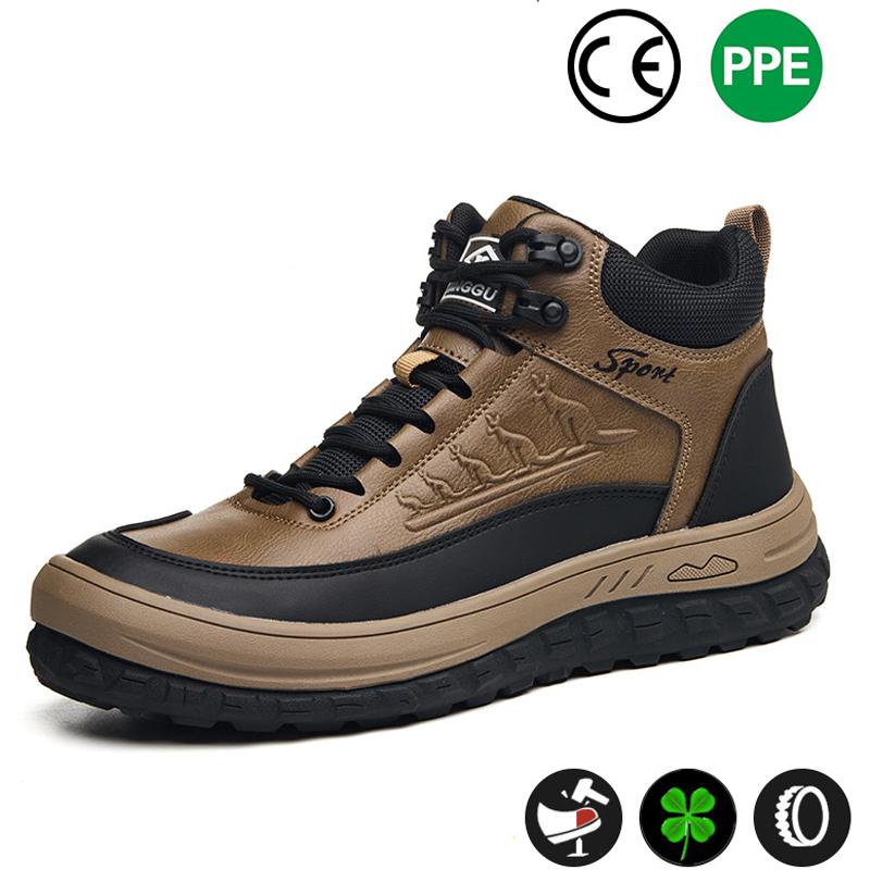 Insulated 10kV Safety Shoes Men Boots Composite Toe Electrical Insulating Shoes Work Sneakers Puncture-Proof Indestructible Shoe