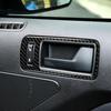21pcs/Set Carbon Fiber Interior Decor Cover Trim Full Set For Ford Mustang 09-13