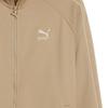 Puma Color Block Striped Stand Collar Zip Jacket Men Jackets Light-Brown 626164-83