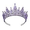 Luxurious Hair Hoop Girl Birthday Party Elegant Pageant Water Drop Crystal Girl Wedding Costume Headwear