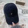 Cappellino da Baseball Classico in Cotone Ricamato con Ampia Visiera per Donna, Estivo, Casual