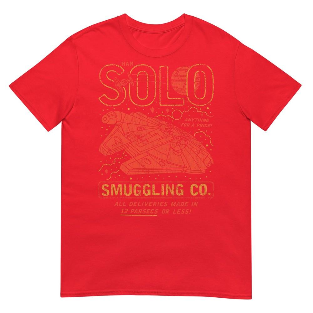 Star Wars Vintage Han Solo Smuggling Co Poster TShirt S