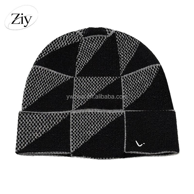 Unisex Winter Mohair Strickmütze Individuelles Logo Warm Lang Sport Strand Freizeit Täglich Outdoor Reisen Angeln Stickerei