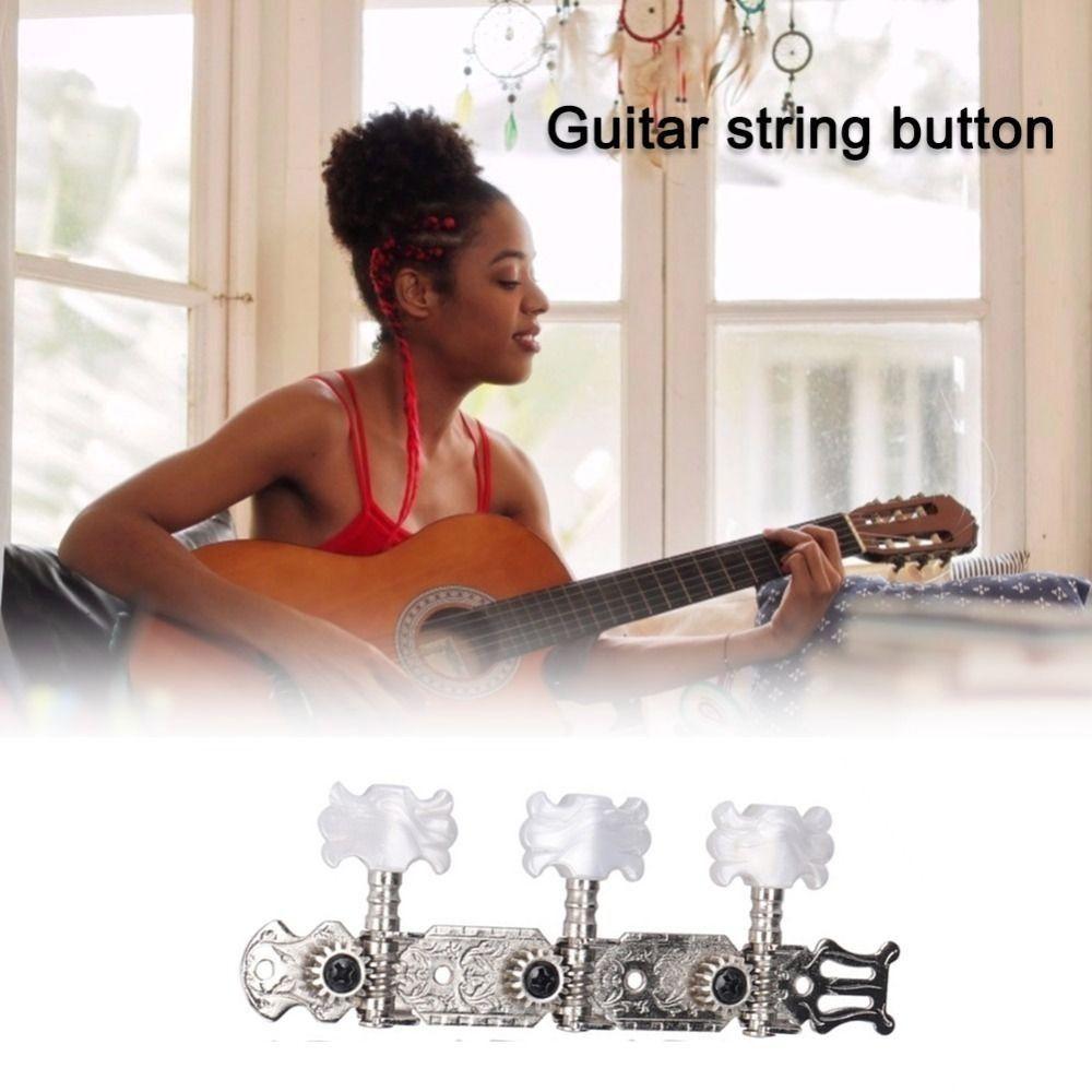 

String Axis Guitar Tuning Pegs Guitar String String Button Guitar Tuning Knob Tuners Machine Heads срібний