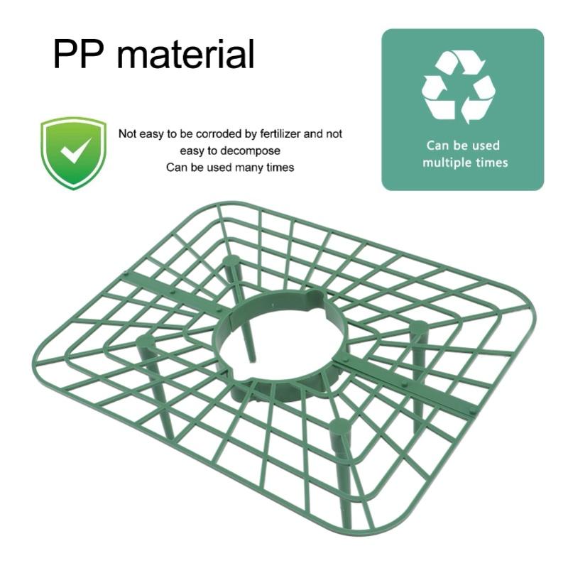 Strawberry Growing Rack Detachable PP Waterproof Reusable Strawberry Plant Support For Soil Planting Indoor Pots