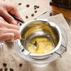 Chocolate Boiler Pot Boiler Pot Melting Bowl Pot With Heat Resistant Silicone Handle 400ml Stainless Steel Pot For Butter Candy