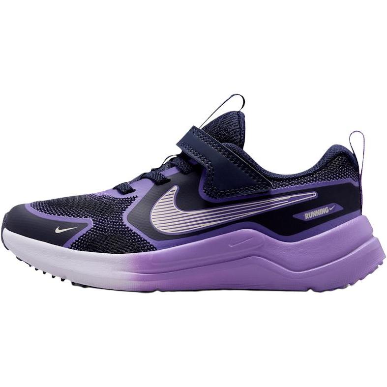 Nike Cosmic Runner Удобные Мягкие Низкие Беговые Кроссовки Детские кроссовки Фиолетовые IQ9862-402 29.5