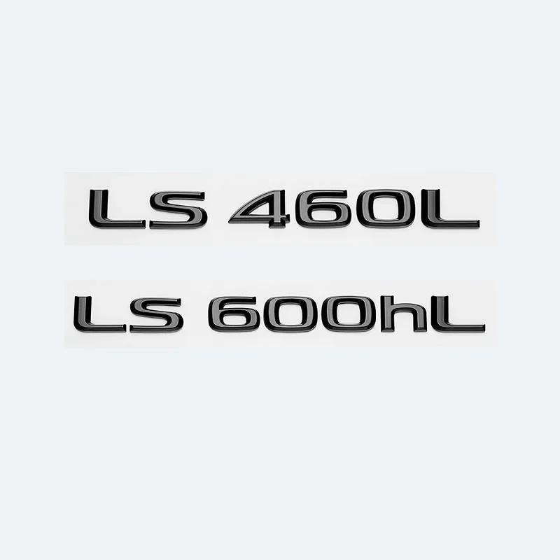AABGE1 For Lexus LS LS350 LS400 LS460 LS460L LS500h LS600h LS600 Car Trunk ABS Chrome Letters Logos Badge Emblem Decals Styling Sticker