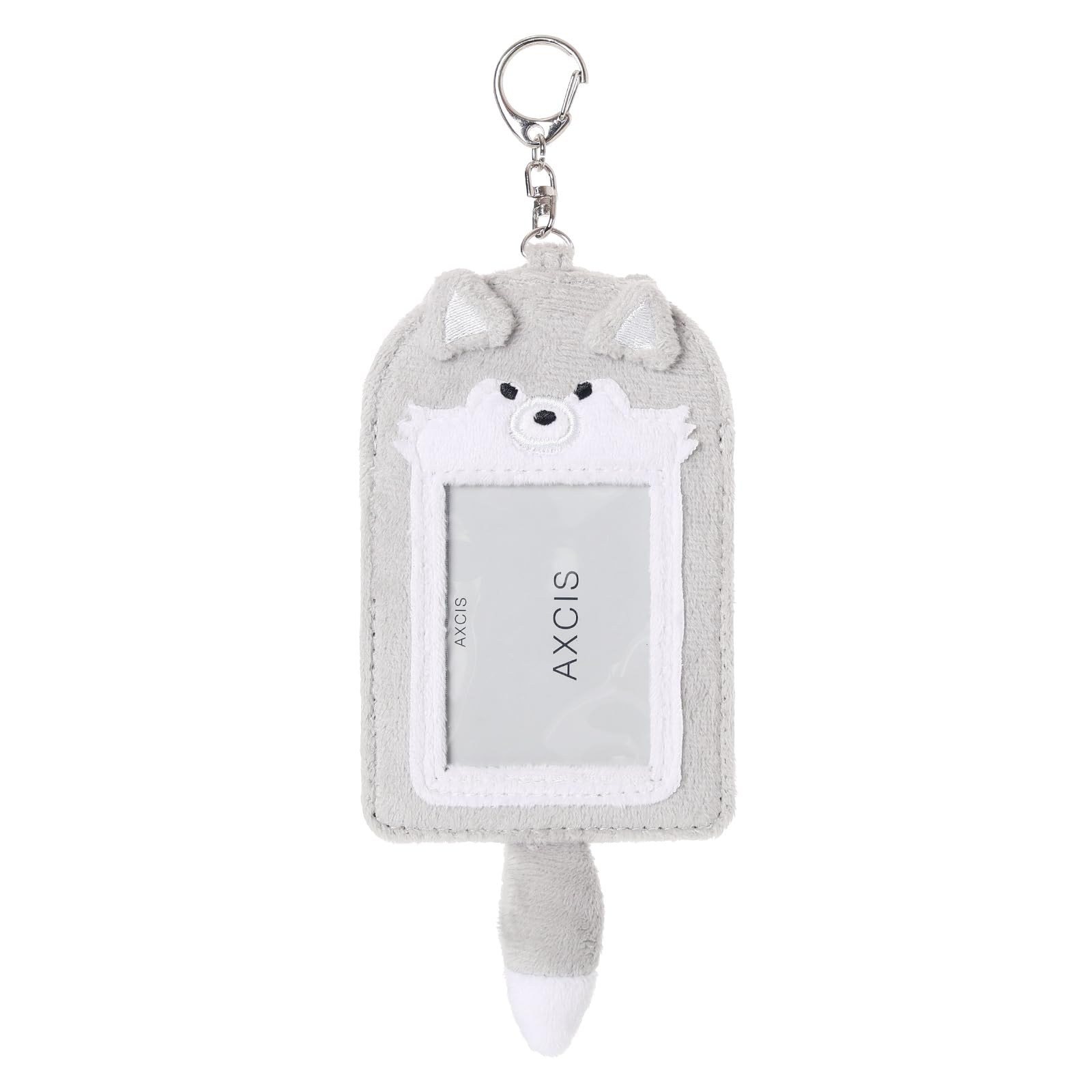 

[Osel] L25481 L25482 L25483 Double-Sided Photo Card Keychain, Anime Character Compatible, White, 86mm x 54mm, Available in 3 Colors, Holds 2 Photos,