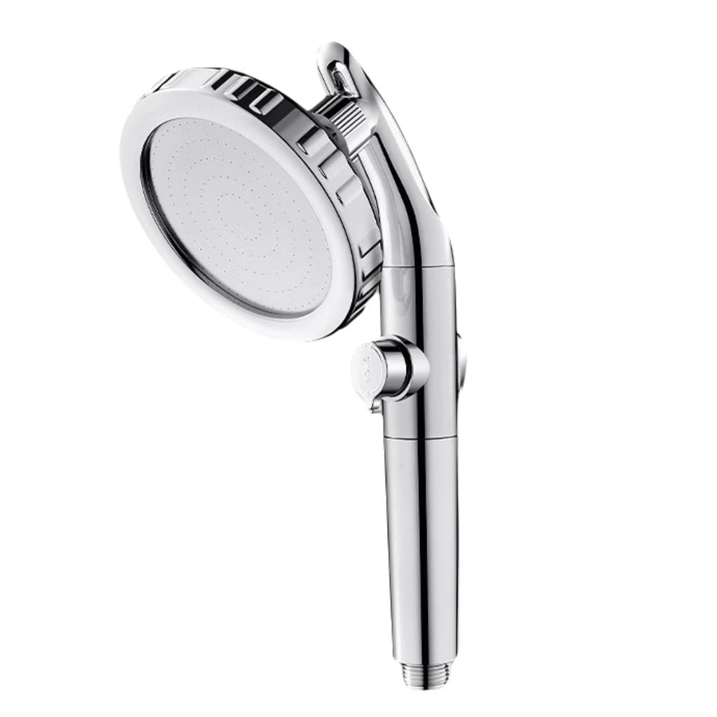 Högtrycksduschhuvud med filter Handhållet Vattenbesparande Spridare för Badrum Spa Massage Tillbehör Avtagbart Munstycke Dusch