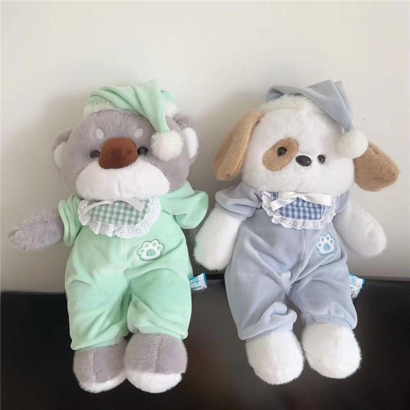 Dress Koala Fox Cute Plush Figure With Soft Material For Children Gift Play And