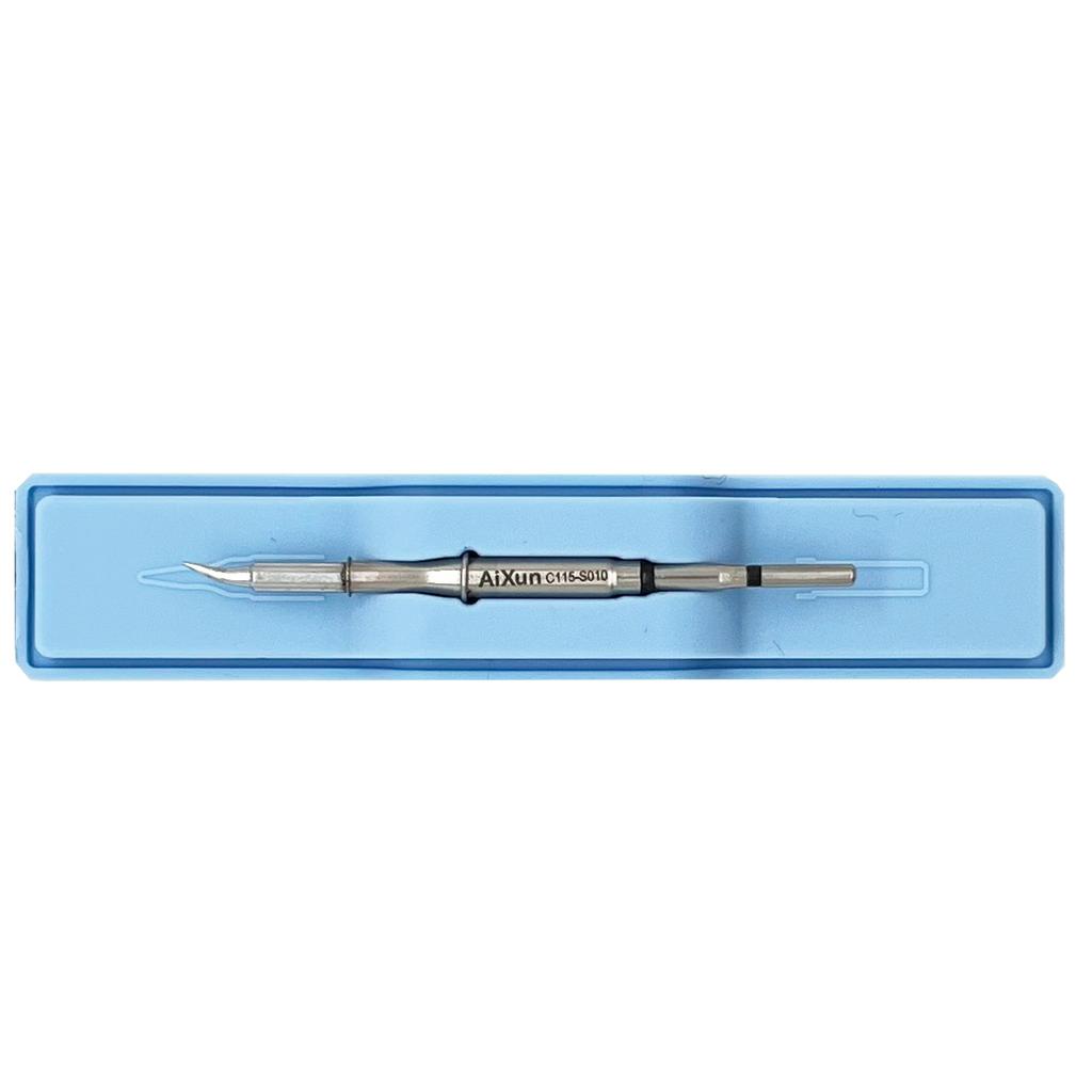 Precyzyjny Grot Lutowniczy Aixun C115-S010 Zagięty Typ S 0,1Mm