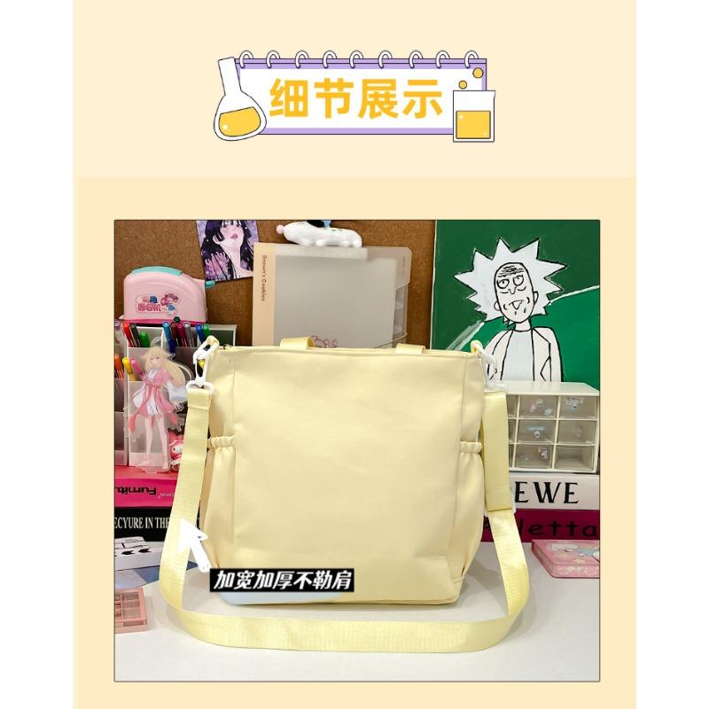 Bolso Bandolera Grande con Panel de Pantalla para Almacenamiento de Merchandising de Anime y Accesorios de Convención