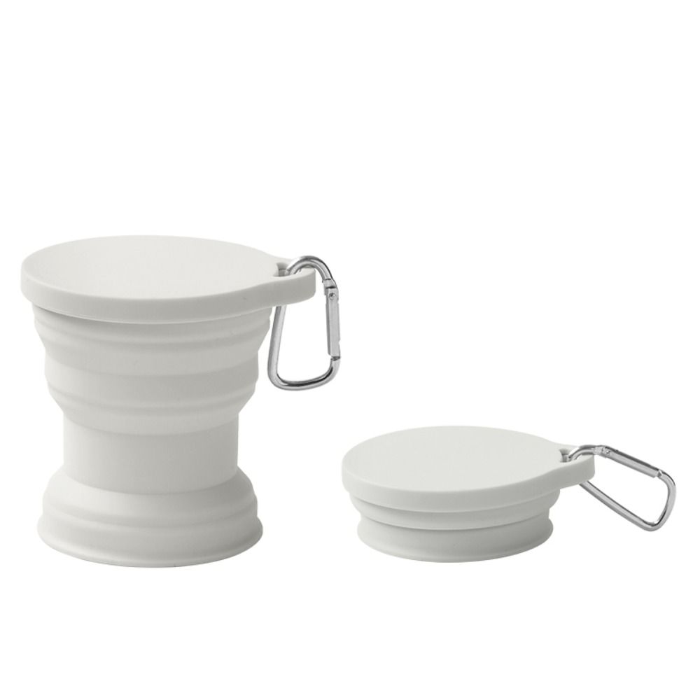 Silicone Retractable Folding Cup Portable Telescopic Drinking Mug Outdoor Coffee Handcup  Camp