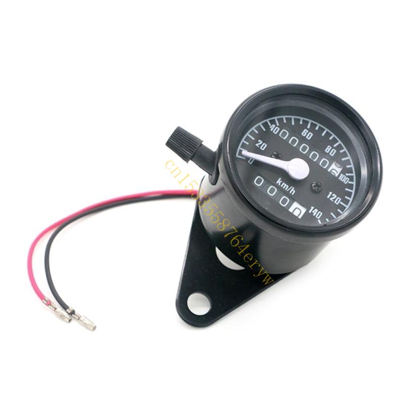 Practical Speedometer Odometer Meter Accurate Data for Tracking Mileage & Speed 91AE чёрный