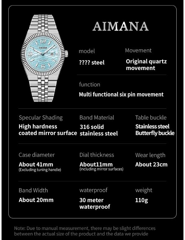 Elegant Watch for Man and Woman in Middle East Country and Kazakhstan