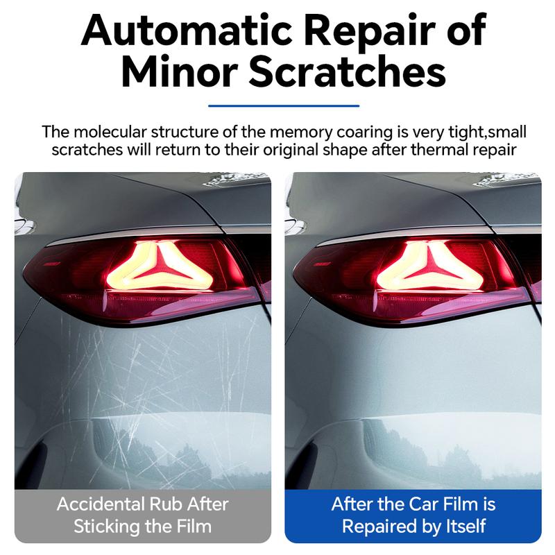 Pre-cut PPF For Mercedes Benz E Class W214 2024 2025 Headlight Rearview Taillight B Pillars Protection Film TPU Anti-scratch Bra