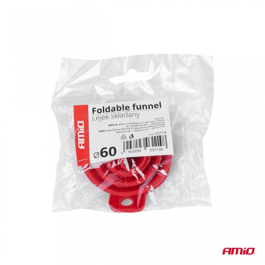 Silicone Collapsible Funnel Universal Amio-03114