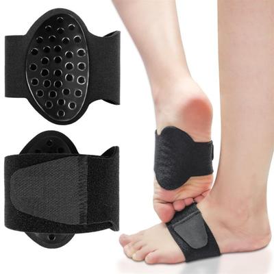1 Pair of Arch Supports for Plantar Fasciitis Relief, Adjustable Sleeves with Gel Pads for Flat Feet, High Arches, Foot Pain Relief