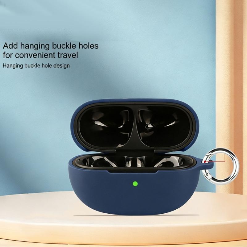 Shockproof Silicone Earphone Case Cover Dustproof Protections Wear Resistant Design for Clip 2 Earbuds