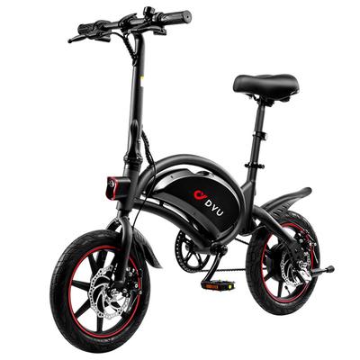 DYU D3F Adult Folding E-Bike 48V17AH Battery 250W Motor Outdoor Riding Electric Bike 14 Inch Road Tires City Commuting Electric Bicycle