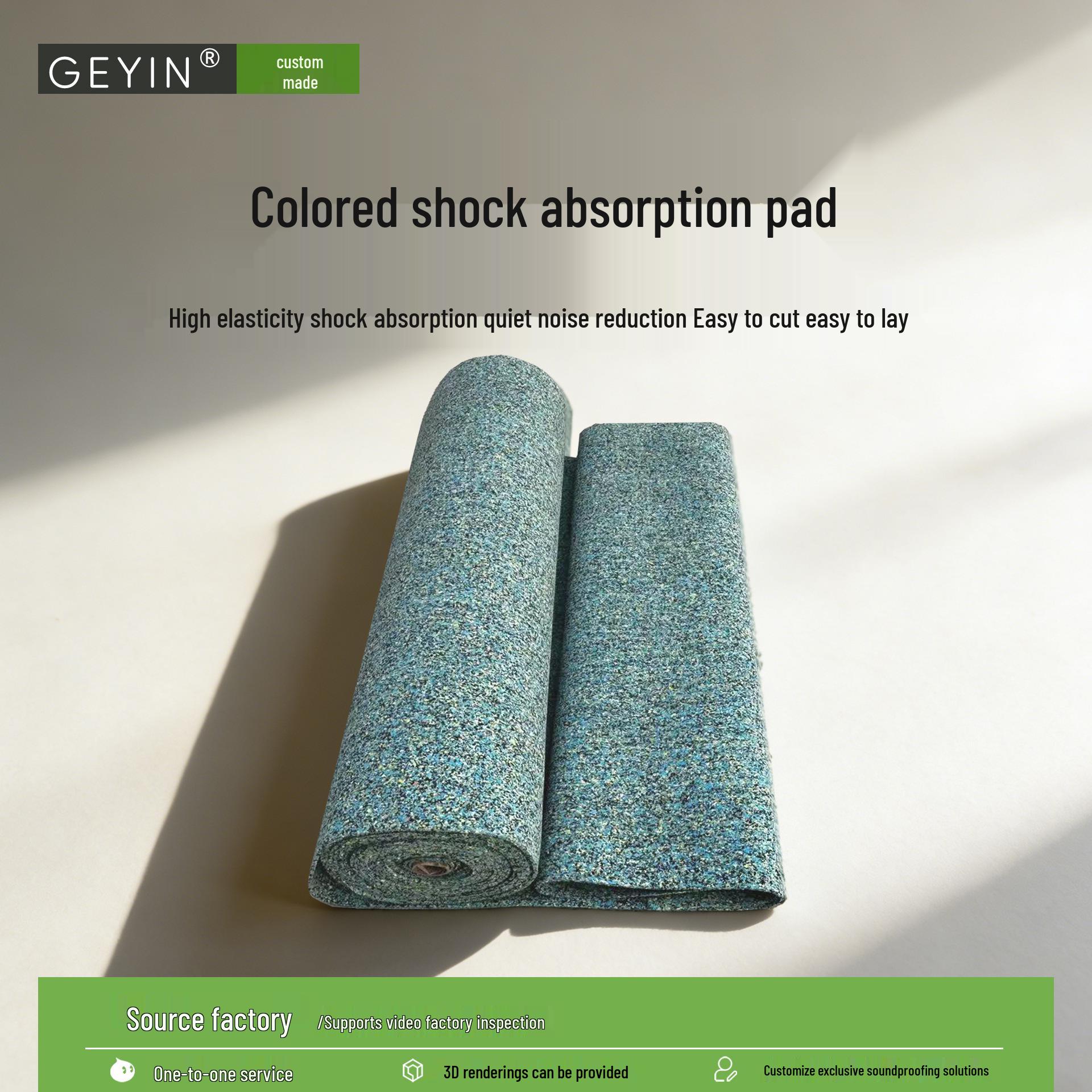 

Polyurethane Shock-Absorbing Floor Mat for Residential, Hotel, Gym, and Floating Slabs
