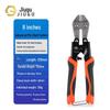 8-Inch Mini Bolt Cutters: Compact Steel Wire Pliers with Labor-Saving Design