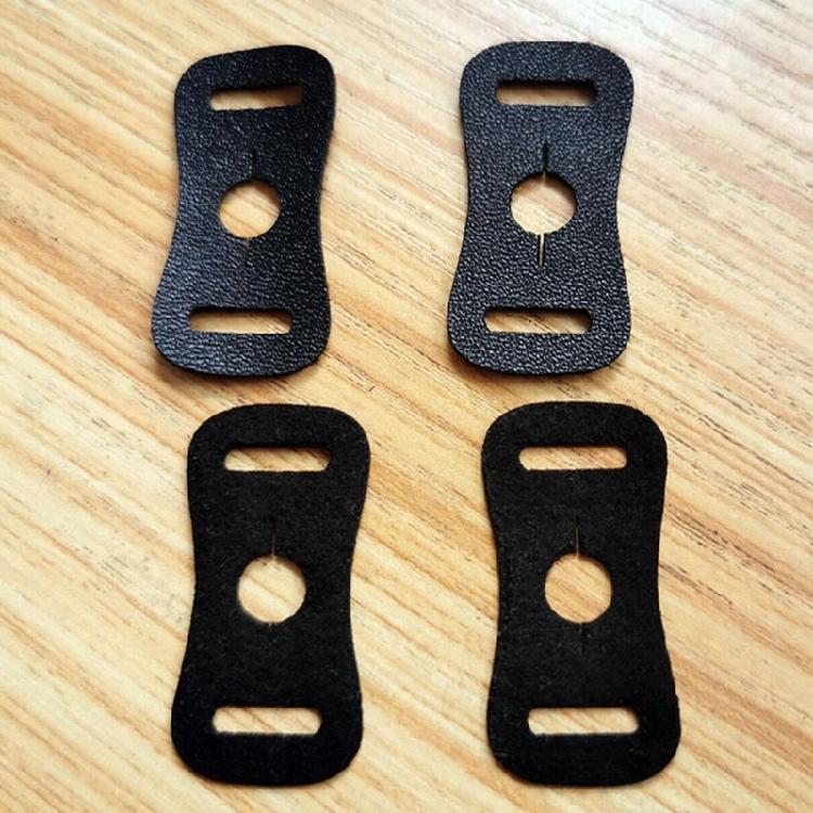 2 Stück Kamera-Gurt für Dreieck-Split-Hilfs-Metallring Mit PU-Leder-Schutz