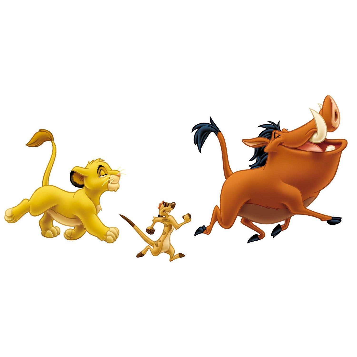 

RoomMates RMK1922GM The Lion King Peel and Stick Giant Wall Decals [item]