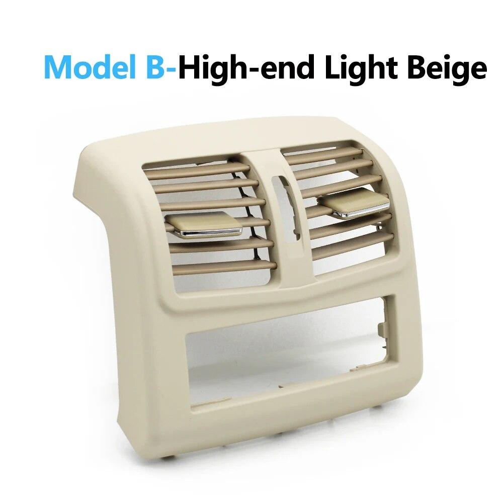 Modell B Bakre Luftkonditionering AC-ventilationsgaller Utloppsskydd för Mercedes Benz W212 E-klass E200 E260 E280 E300 E320 E350 E400