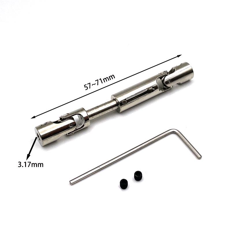 WPL Remote Control Truck Metal Drive Shaft - 1/16 and 1/12 Scale Climbing Military Truck Mods Accessories