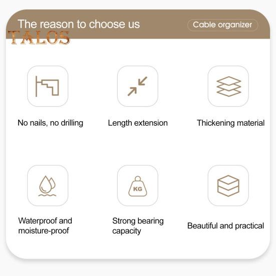 Lagerregal Große Kapazität Starke Tragkraft Einfache Installation Klemmhalterung Kabelmanagement Kabel-Organizer unter dem Schreibtisch