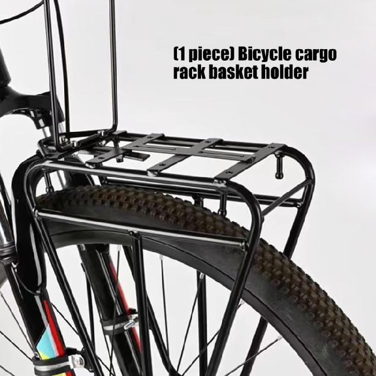 Versatiles Bicycles Cargo Carriers Easyly Install Regulable Bike Luggage Rack for Easy Transport Storage