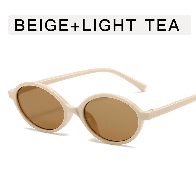 Vintage Stylish Sunglasses Women Oval Shape UV Protection Women's Sun Glasses Fashion Trendy Sunglass Women